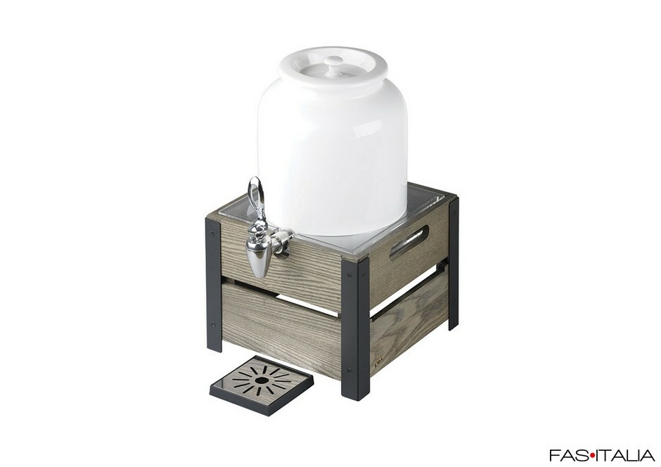 Dispenser latte base legno 7,5 lt