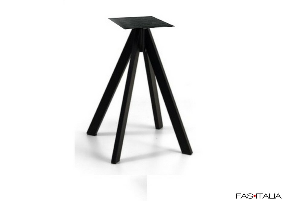Base tavolo in acciaio con 4 gambe