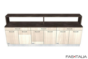 Mobile per buffet 270 cm con ante e cassetti