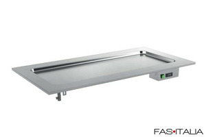 Piano riscaldato in acciaio inox