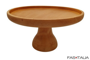 Alzata in legno per piatti H 16 cm