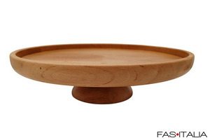 Alzata in legno per piatti H 8 cm