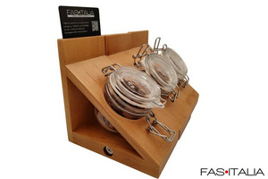 Espositore portasemi in legno