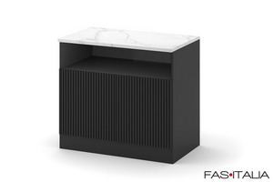 Mobile buffet 100x60 con ante cannettate