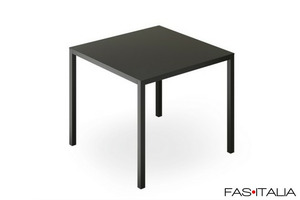 Tavolino in acciaio 80x80
