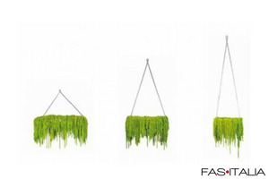Decorazione con lichene da appendere 30x100