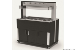 Buffet Riscaldato 3 elementi Buffet Riscaldato 3 elementi