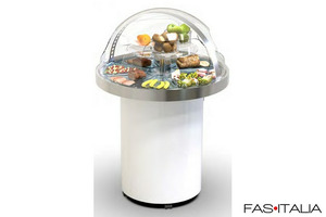 Vetrina circolare buffet refrigerata Vetrina circolare buffet refrigerata
