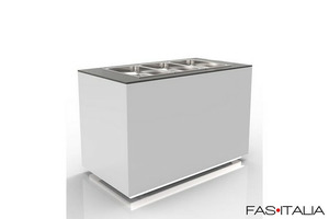 Buffet riscaldato con 3 elementi Buffet riscaldato con 3 elementi