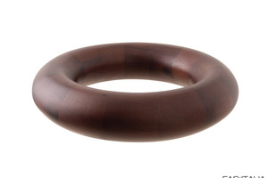 Base per ciotole in legno d'acacia diam. 23 cm Base per ciotole in legno d'acacia diam. 23 cm