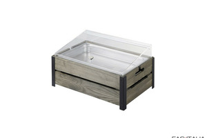 Espositore refrigerato base legno Espositore refrigerato base legno