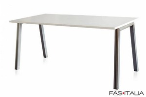 Base in acciaio per tavolo scrittoio cm 120 x 70