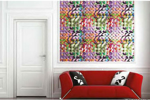 Mosaico decorativo in resina irregular Mosaico decorativo in resina irregular